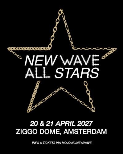 4 x 1e ring zitplaatsen voor 20 april 2027 New Wave, Drie personen of meer, April