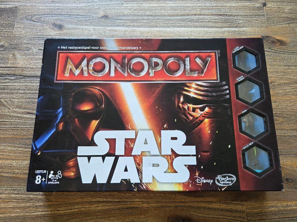 Monopoly Star Wars, Een of twee spelers, Ophalen of Verzenden, Zo goed als nieuw, Hasbro