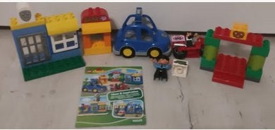 Duplo 10532 - Politieachtervolgingsset, Gebruikt, Inclusief instructies, Ophalen of Verzenden, Duplo