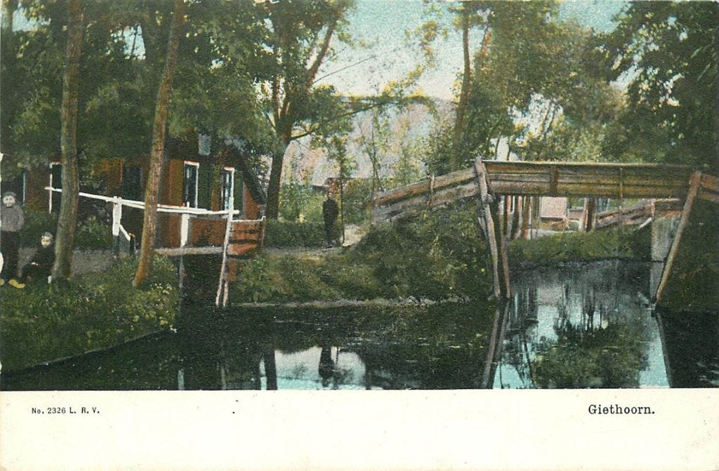 701-302-041 Giethoorn, Verzenden, Voor 1920, Overijssel