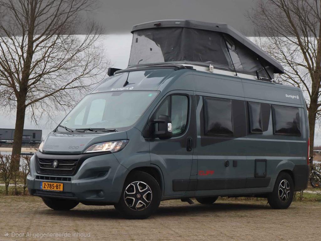 Camper 4 p. CAPRON CVE600 Aut 9-Traps, 2024, hefdak, 1e eig, Caravans en Kamperen, Campers, Automaat, Chemisch toilet, Buscamper of Camperbus