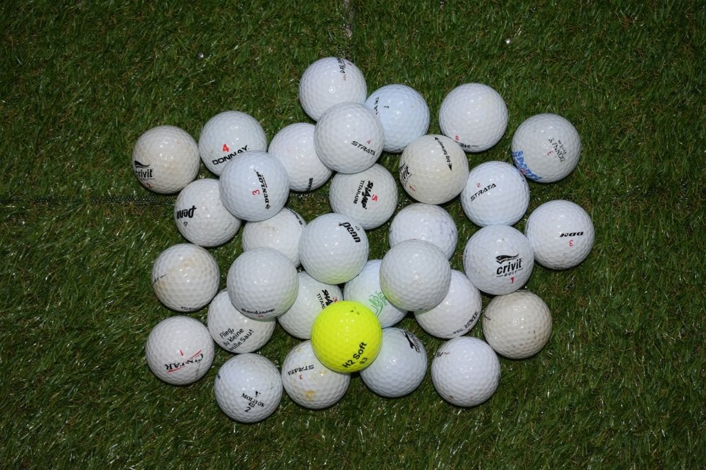 Budgetmix Golfballen vanaf 50 stuks, Ophalen of Verzenden, Gebruikt, Bal(len), Overige merken