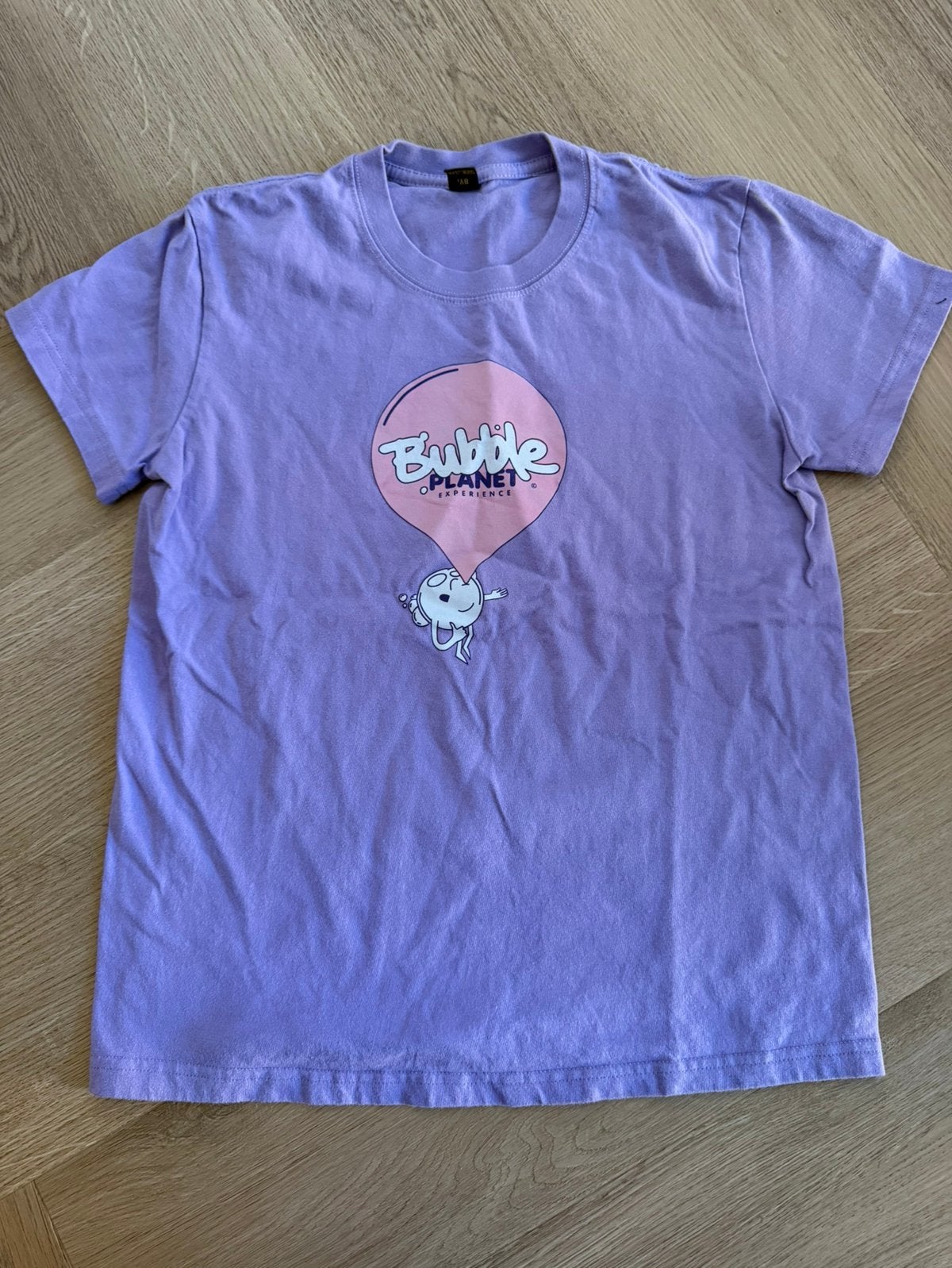 Bubble planet shirt maat 150 cm, Ophalen of Verzenden, Zo goed als nieuw, Jongen of Meisje, Shirt of Longsleeve