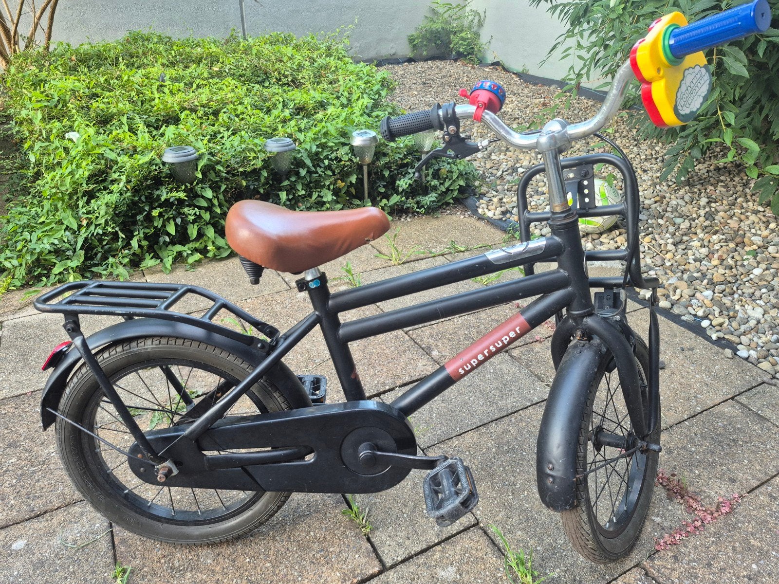 Supersuper jongensfiets 16 inch, Ophalen, Gebruikt, 16 tot 20 inch