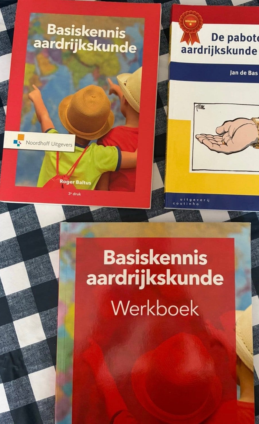 Basiskennis aardrijkskunde + werkboek, Boeken, Studieboeken en Cursussen, Ophalen of Verzenden, Alpha, Zo goed als nieuw, HBO