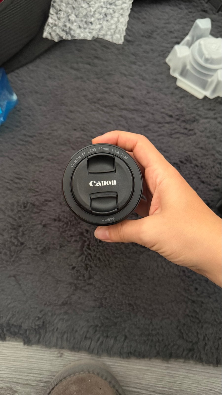 Canon EF 50mm f/1.8 STM Lens - Zo goed als nieuw, Ophalen, Canon, Autofocus, Zo goed als nieuw