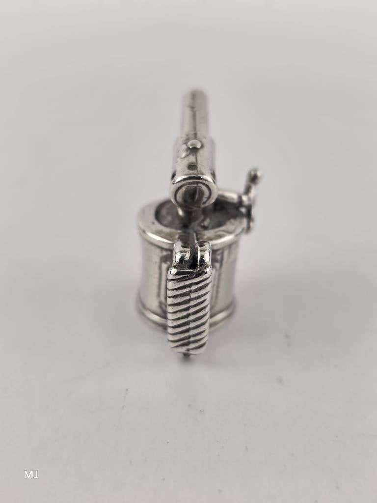 Zilveren miniatuur Strijkijzer                          Z206, Ophalen of Verzenden, Zilver