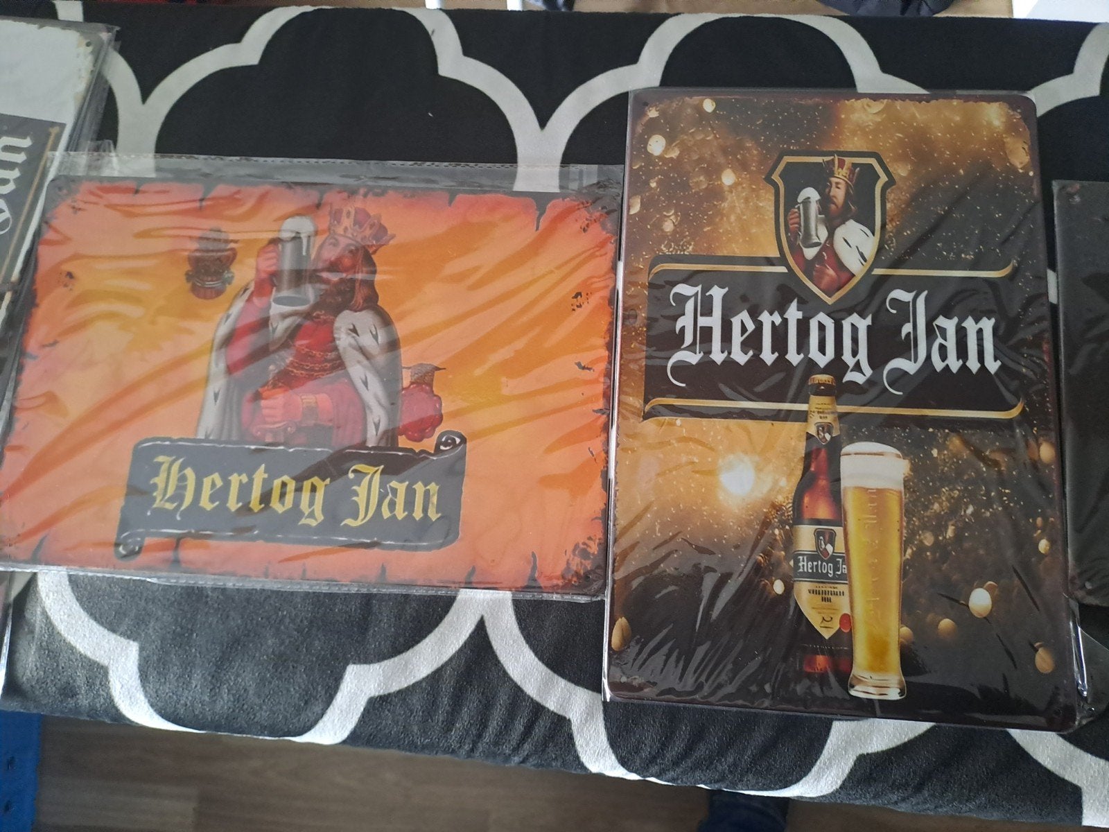 metalen bord van Hertog Jan, Flügel, Heineken of Brand bier, Metaal, 20 cm, Nieuw, Ophalen of Verzenden