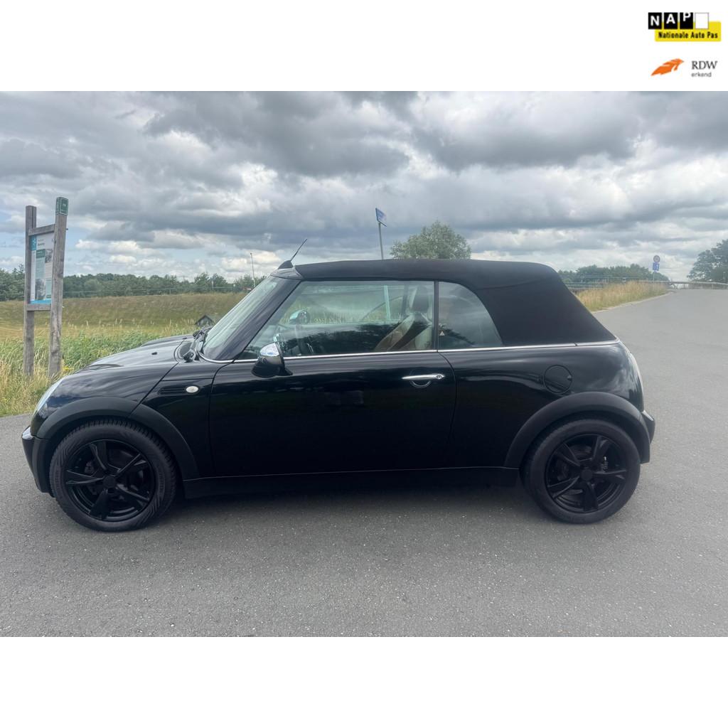 Mini Mini Cabrio 1.6 One Pepper, Auto's, Mini, Bedrijf, Te koop, Cabrio, ABS, Airbags, Airconditioning, Automatische klimaatregeling