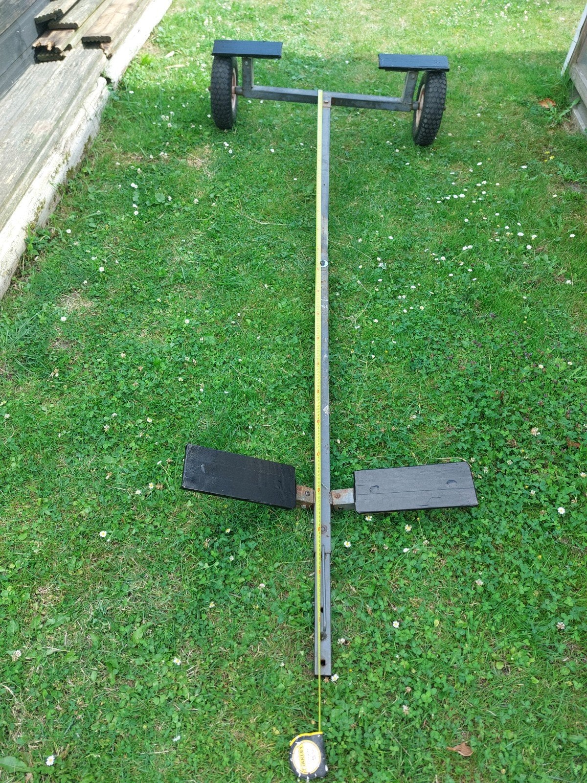 Handtrailer / boottrailer 277 cm 4-delig voor boot of kano, Watersport en Boten, Ophalen of Verzenden