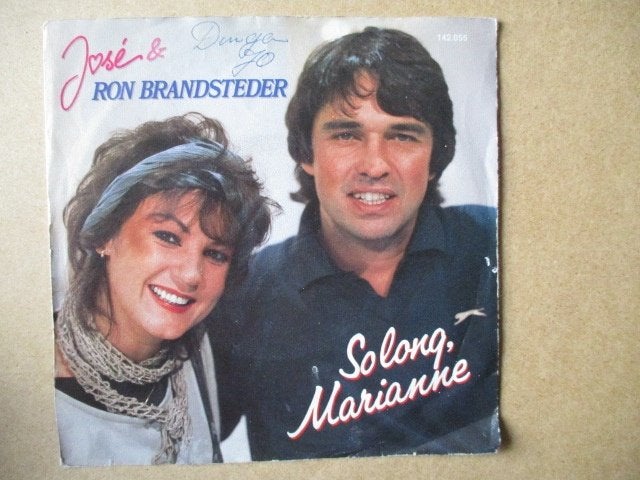 s2632 jose / ron brandsteder - so long marianne, Ophalen, Gebruikt, Overige genres, 7 inch