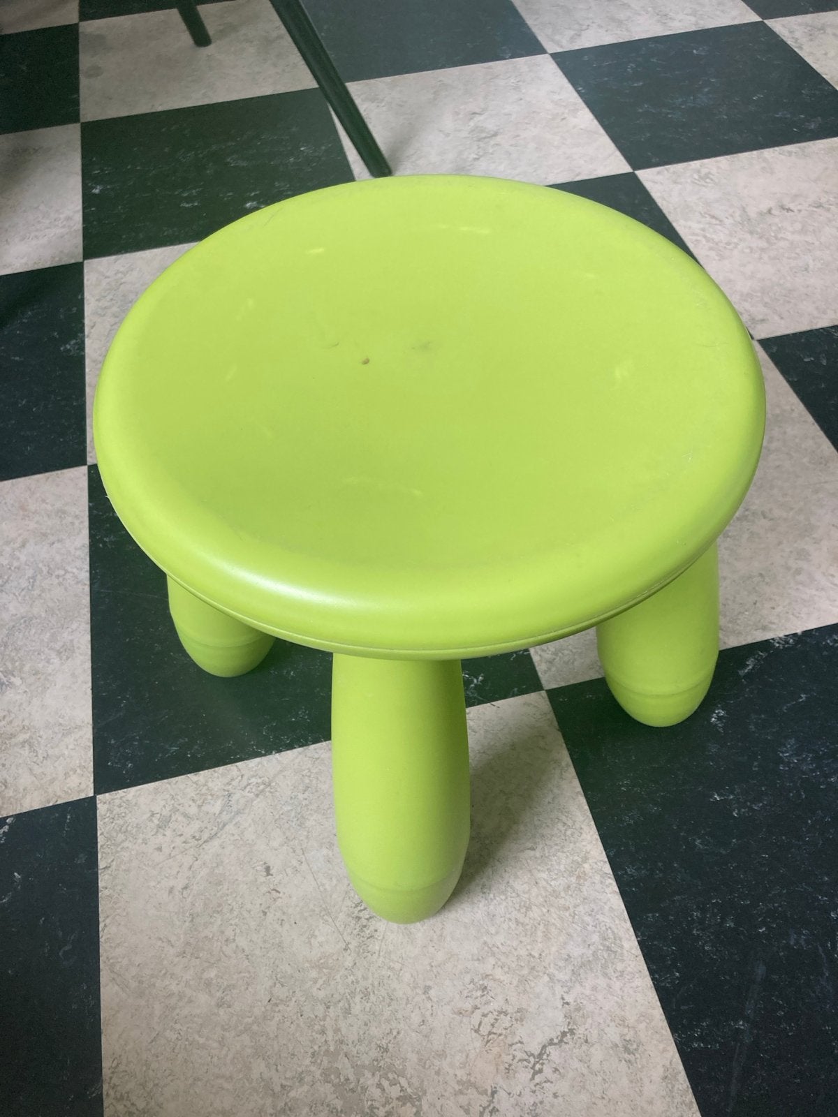 IKEA Mammut krukje groen, Ophalen, Gebruikt, Kunststof