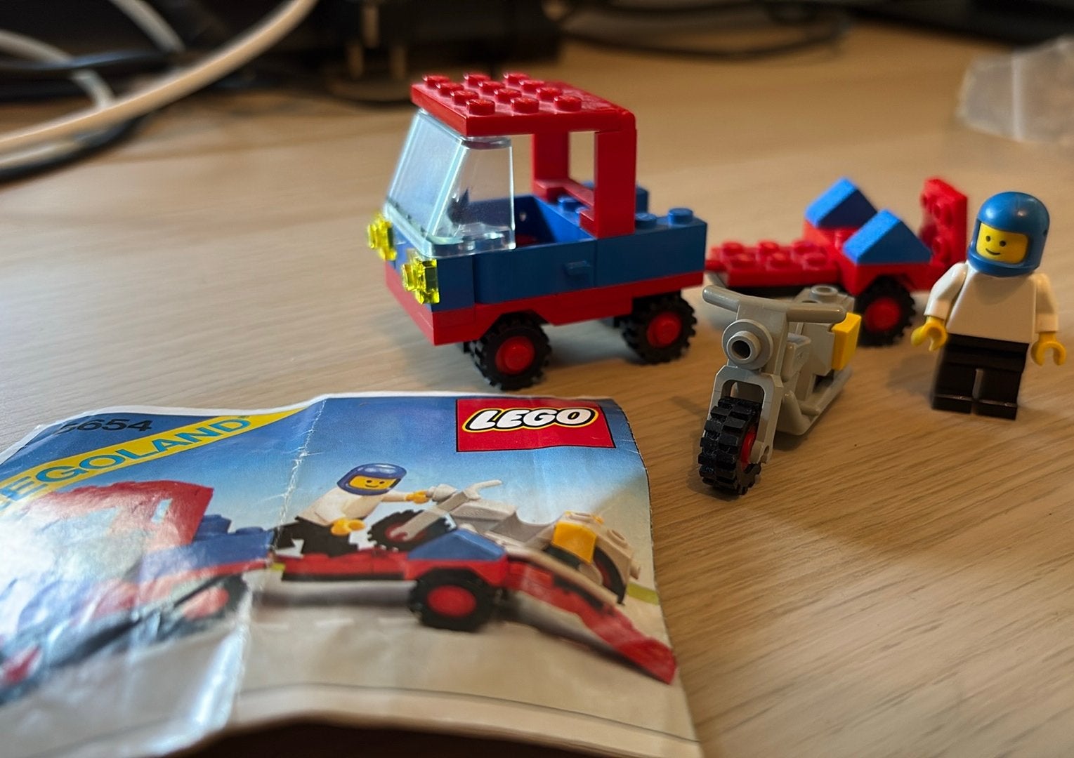 Lego 6654 compleet, Kinderen en Baby's, Speelgoed | Duplo en Lego, Ophalen of Verzenden, Zo goed als nieuw