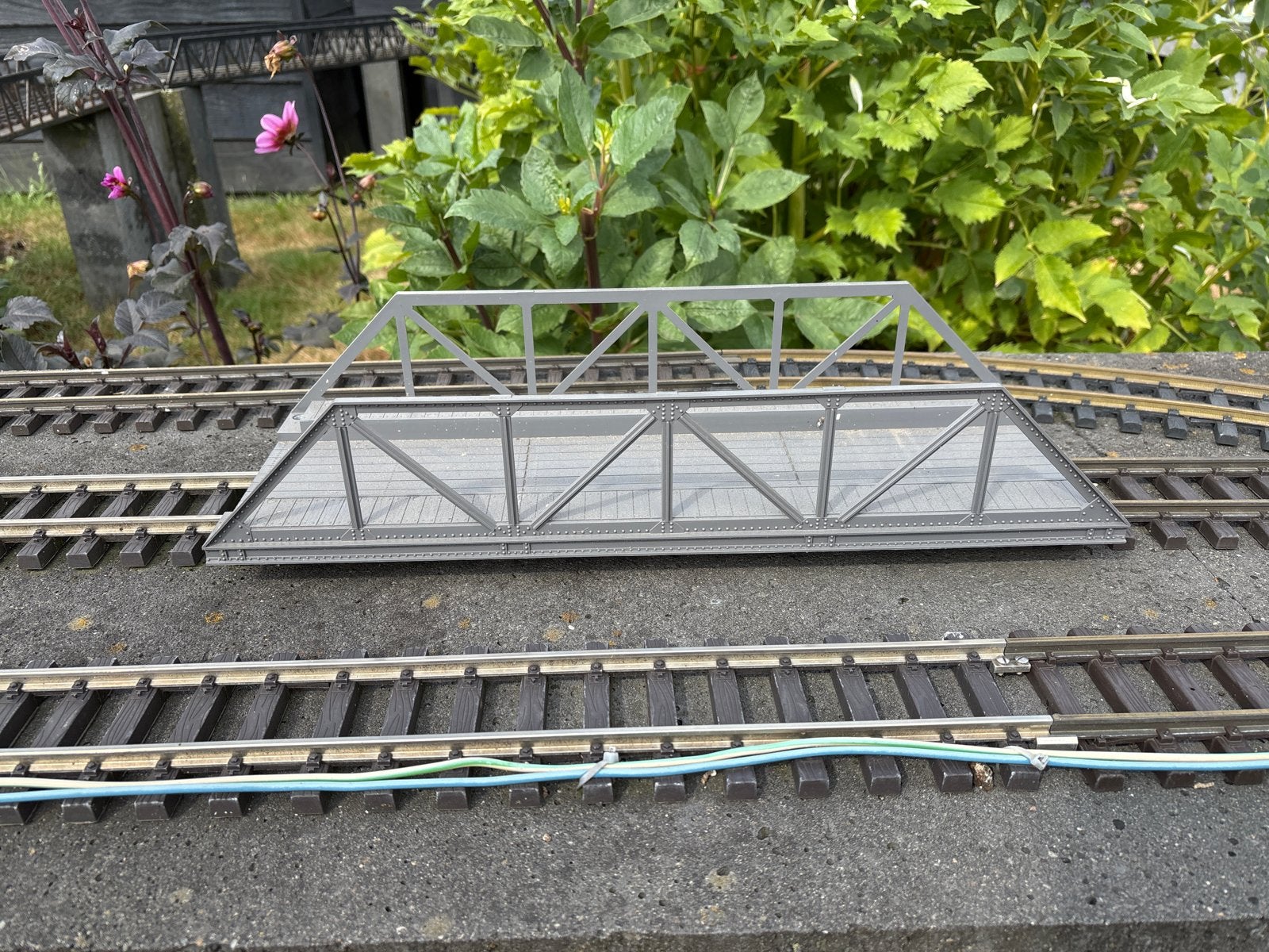 LGB Brug 45 cm enkel spoor - Zo goed als nieuw, Ophalen, Zo goed als nieuw, Brug, Tunnel of Gebouw, LGB