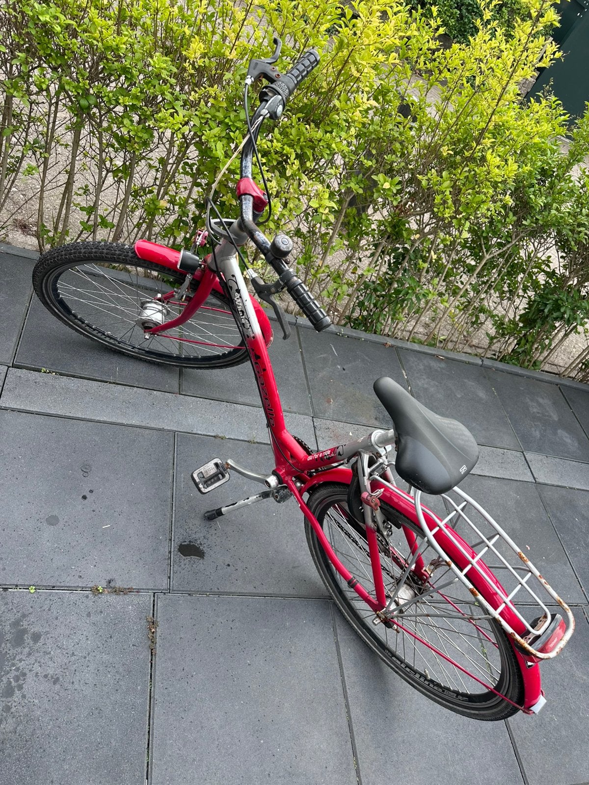 Goed werkende gazelle fiets, Fietsen en Brommers, Fietsen | Meisjes, Ophalen, Gebruikt, 22 inch