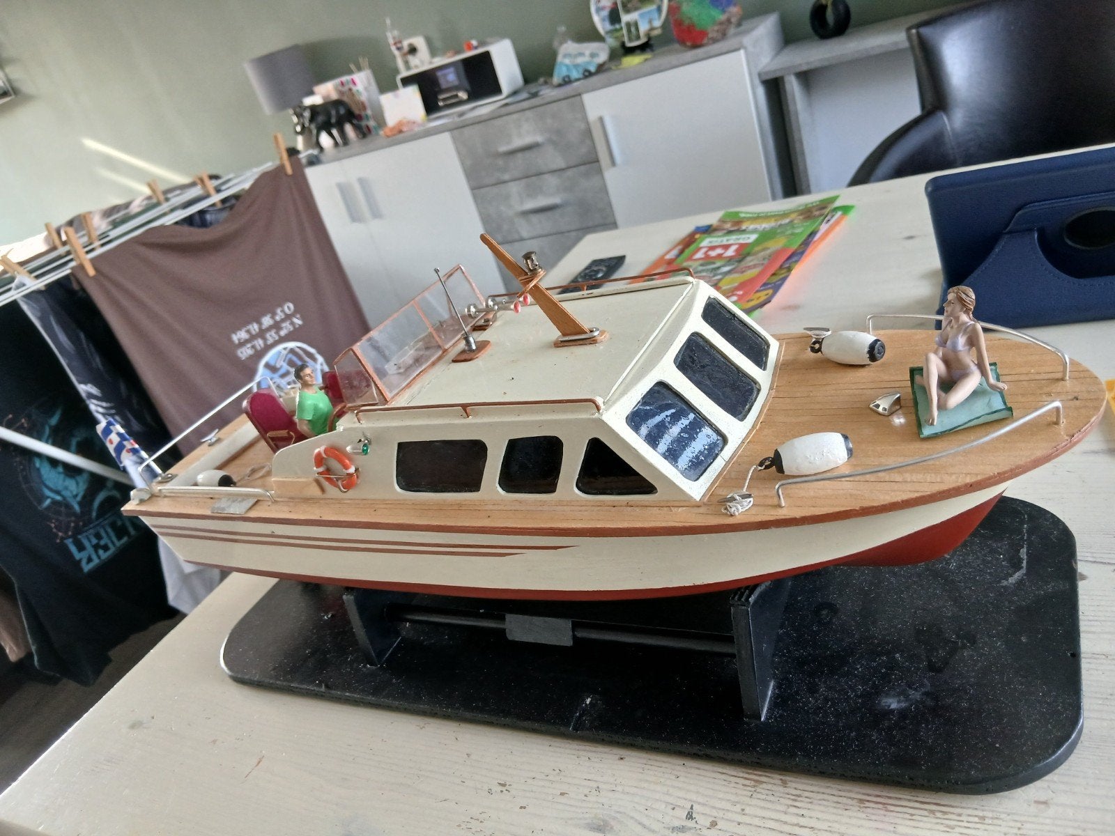 rc boot(graupner kitty 2), Hobby en Vrije tijd, Ophalen