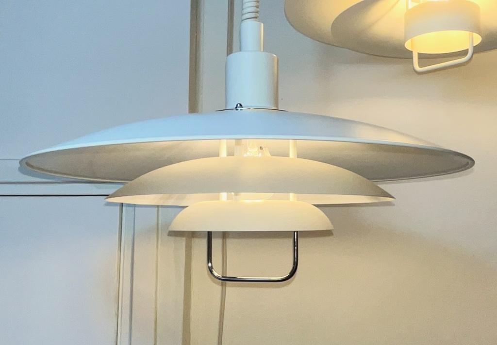schalenlamp Markslöjd Zweden wit metaal trekveer, Huis en Inrichting, Lampen | Hanglampen, -, Markslöjd, Ophalen of Verzenden