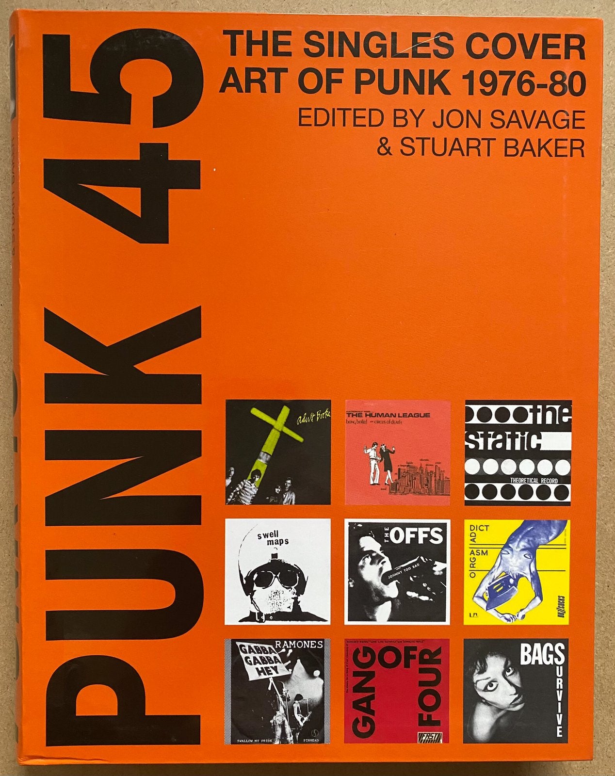 BOEK Punk 45: The Singles Cover Art Of Punk 1976-80 366 blz., Ophalen of Verzenden, Zo goed als nieuw, Rock en Metal