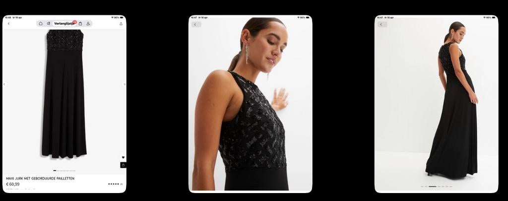 Galajurk -maat 40, Kleding | Dames, Maat 38/40 (M), Galajurk, Zwart, Nieuw