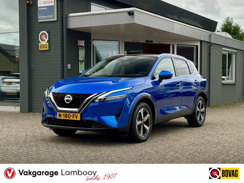 Nissan QASHQAI 1.3 MHEV 140PK Premiere Edition Panodak 360 c, Auto's, 1304 kg, Gebruikt, Euro 6, 4 cilinders
