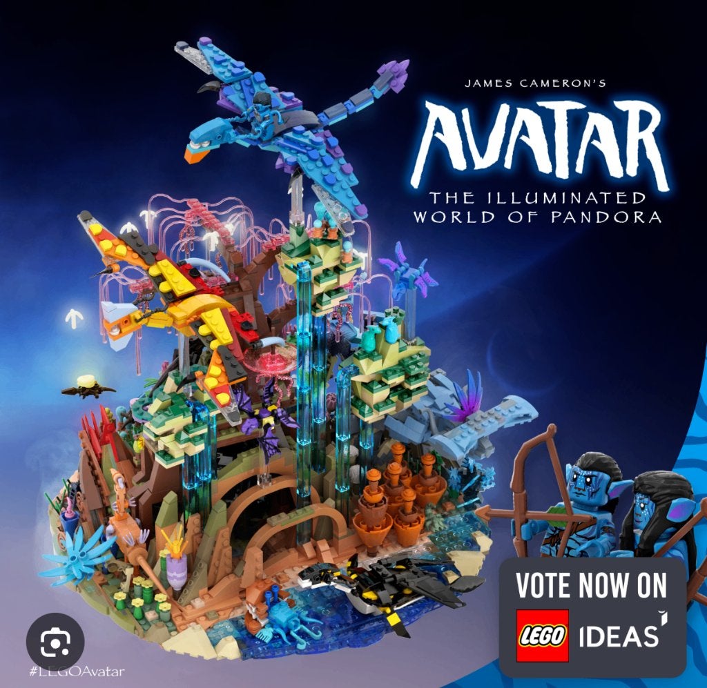 Avatar diorama van lepin, grote set!, Ophalen of Verzenden, Zo goed als nieuw, Overige merken