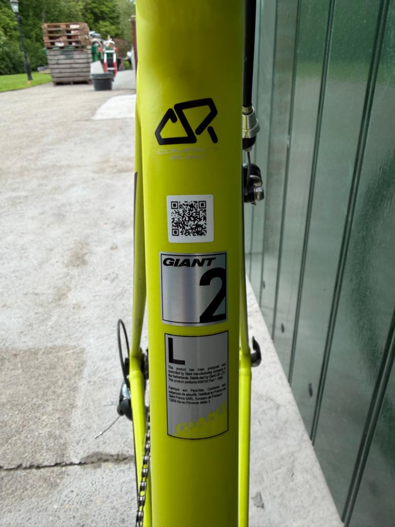 Giant Contend SL 2 racefiets - Shimano Tiagra - Maat L, Fietsen en Brommers, Fietsen | Racefietsen, Aluminium, Zo goed als nieuw