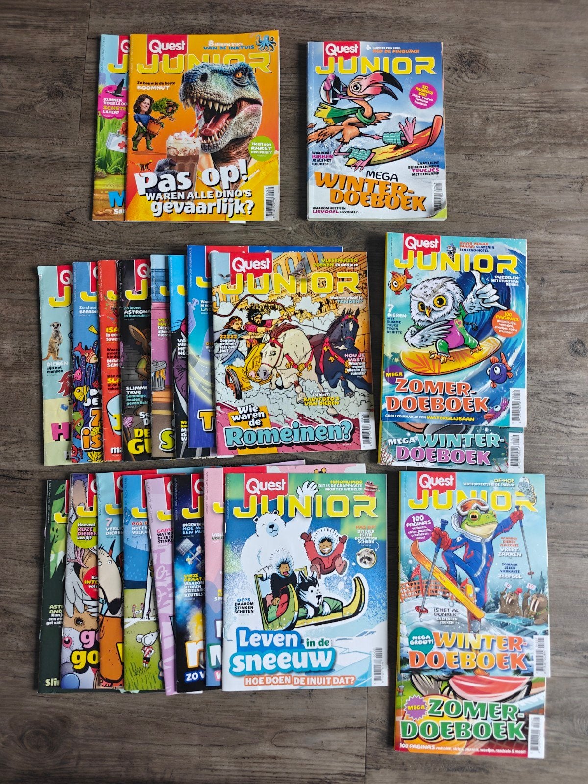 Quest Junior tijdschriften set 2023-2024-2025, Boeken, Ophalen of Verzenden, Gelezen, Wetenschap en Natuur