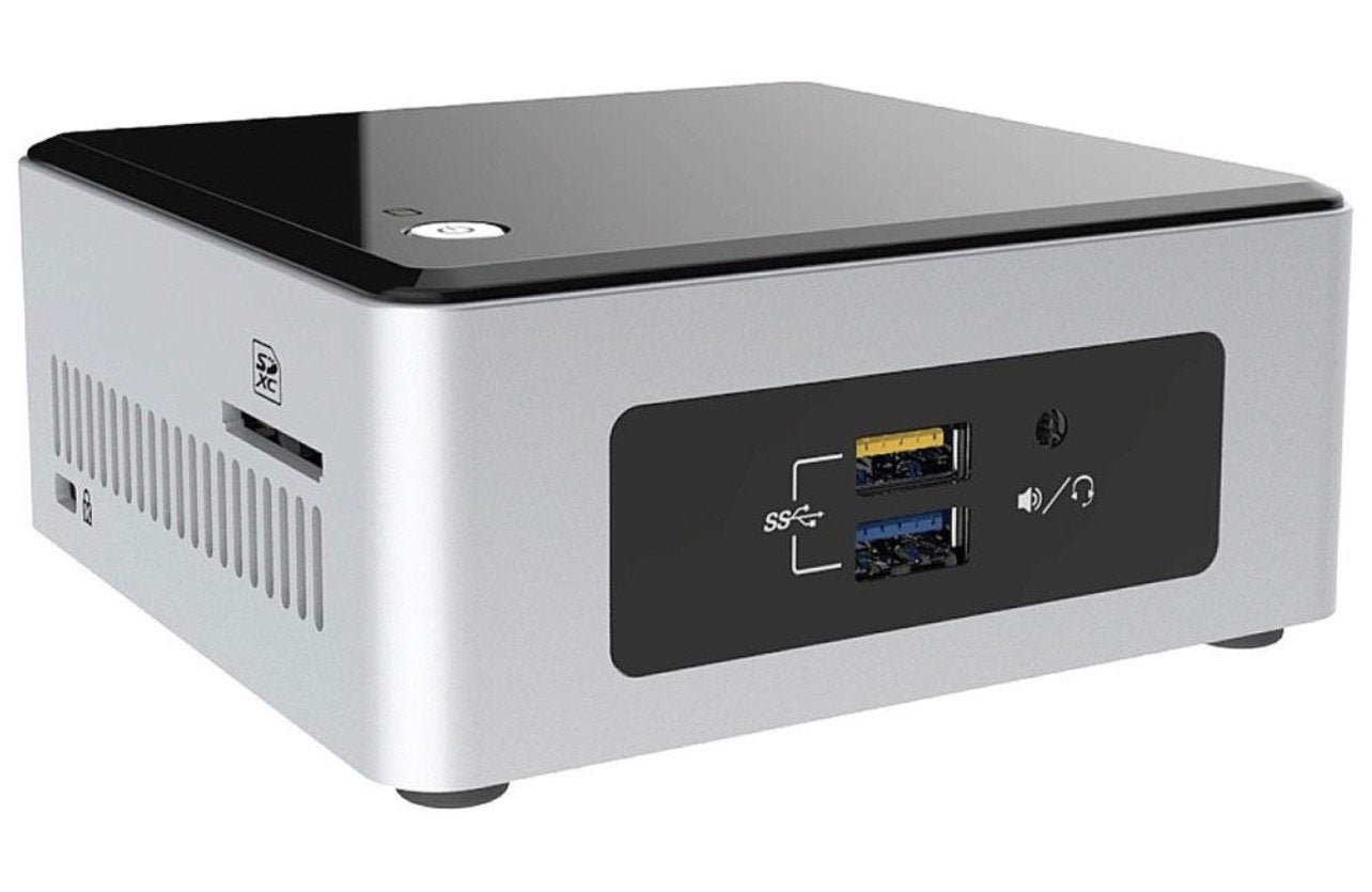 Intel NUC Kit NUC5CPYH, Ophalen, Gebruikt, Minder dan 2 Ghz, SSD