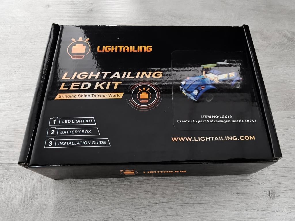 Lightailing Led kit Lego creator volkswagen beetle 10252, Accessoire, Nieuw, Ophalen of Verzenden, Compleet