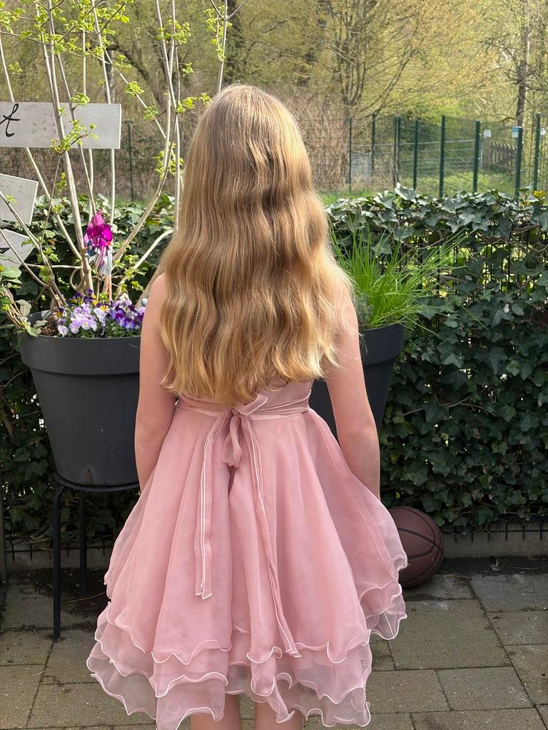 Communie/ feestjurk mimilu, Kinderen en Baby's, Kinderkleding | Schoenen en Sokken, Ophalen of Verzenden, Zo goed als nieuw, Meisje