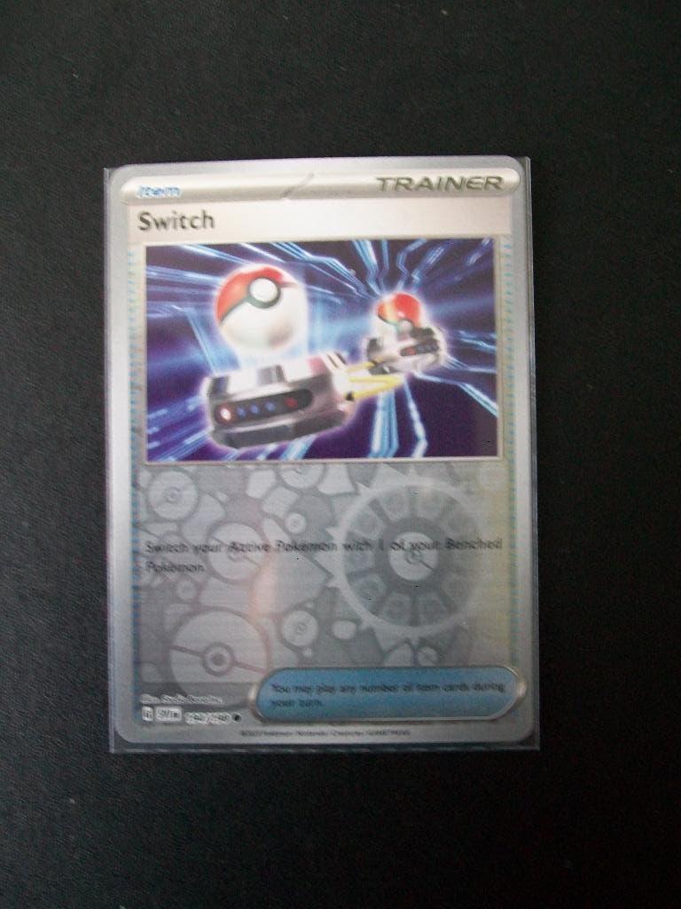 2016. Nieuwe Pokemon Kaart holofoil Trainer SWITCH (194/198), Verzenden, Nieuw, Losse kaart, Foil