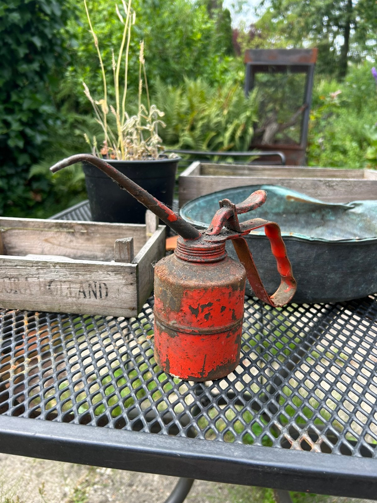 Vintage oliespuitje, Ophalen of Verzenden