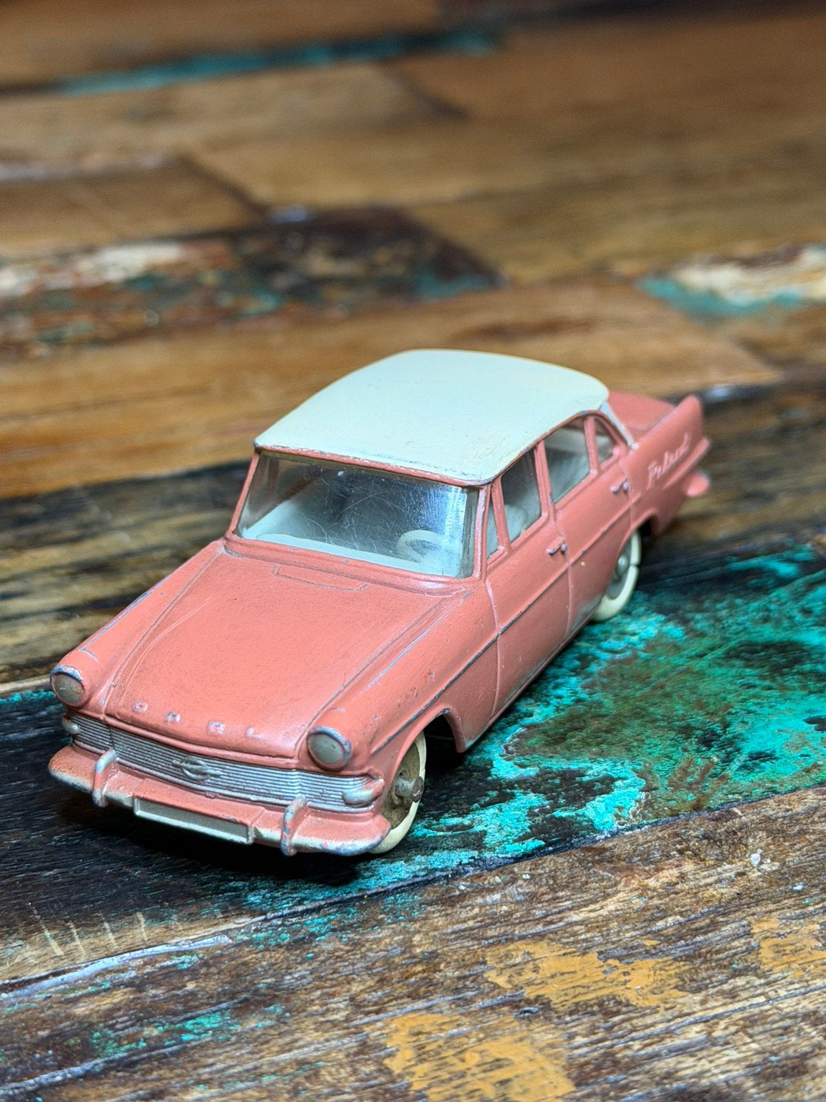 Dinky Toys France 554 Opel Rekord – originele staat, Hobby en Vrije tijd, Ophalen of Verzenden, Gebruikt, Auto, Dinky Toys