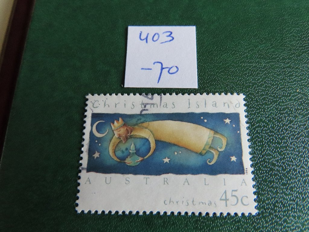australie christmas island 403, Ophalen of Verzenden, Gestempeld