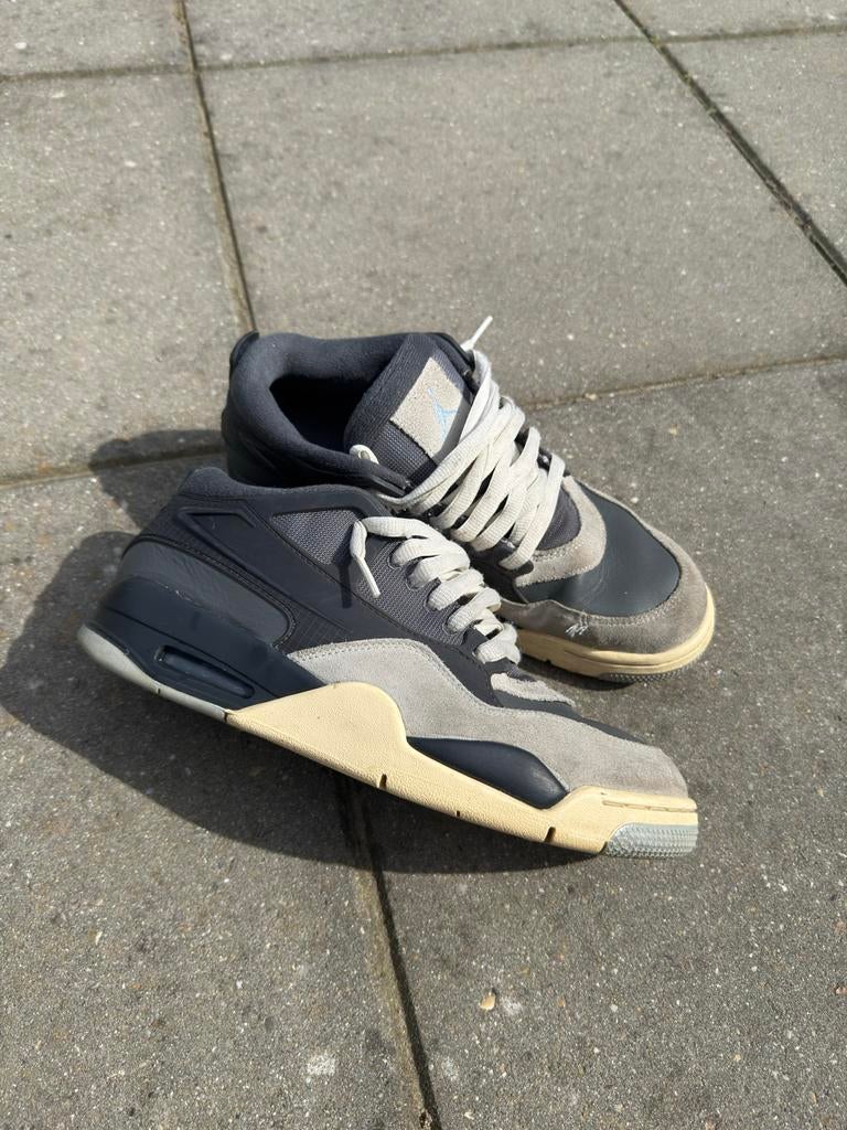 Jordan AIR 4 RM BG - Sneakers - Iron Grey/Chambray, Kleding | Heren, Schoenen, Ophalen of Verzenden, Gedragen, Overige kleuren