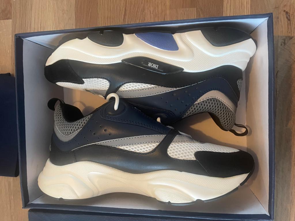 Dior B22 Navy Blue, Kleding | Heren, Schoenen, Blauw, Ophalen of Verzenden, Sneakers of Gympen, Zo goed als nieuw