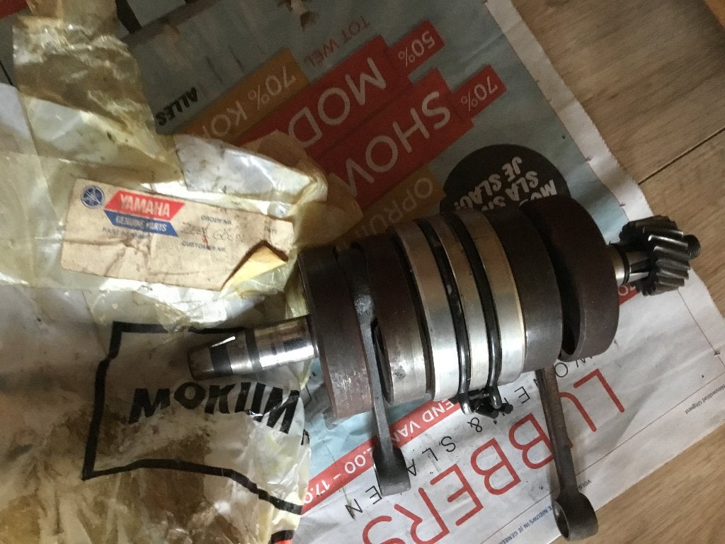 Krukas yamaha, Motoren, Ophalen, Nieuw