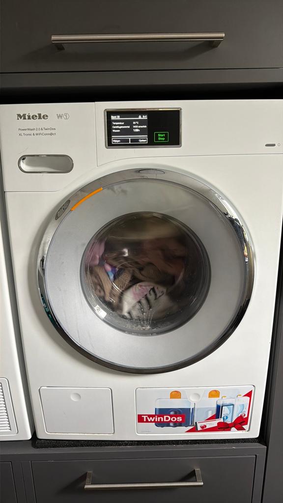 Miele W1 powerwash 2.0 XL Tronic, Witgoed en Apparatuur, Wasmachines, Gebruikt, Minder dan 85 cm, 8 tot 10 kg, Ophalen of Verzenden