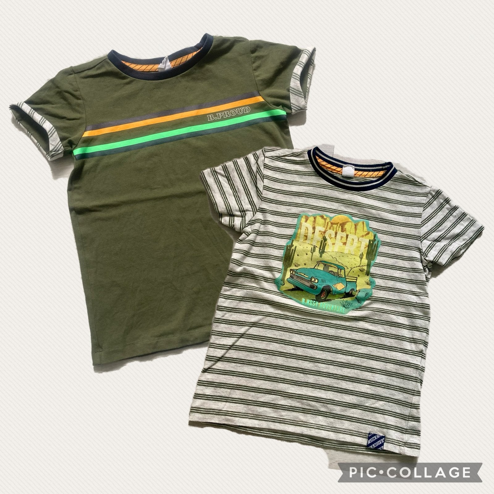 Als NIEUW! 2 prachtige B.Nosy T-shirts maat 122/128, B.Nosy, Ophalen of Verzenden, Zo goed als nieuw, Shirt of Longsleeve