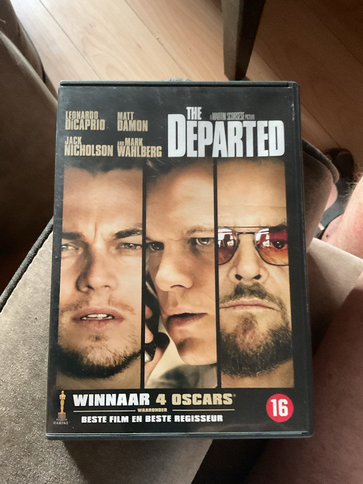 The Departed DVD - Winnaar 4 Oscars - Actiethriller, Vanaf 16 jaar, Nederlands, Actiethriller, Ophalen of Verzenden