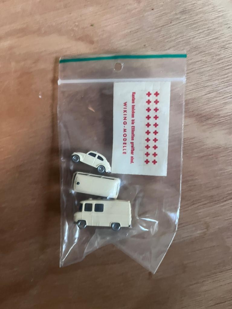 Ambulanceset 3 stuks, Hobby en Vrije tijd, Overige merken, Gelijkstroom, Ophalen of Verzenden, Nieuw