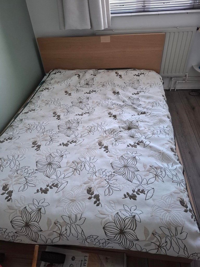 Ikea bed te koop, Ophalen, Gebruikt, 210 cm, Tweepersoons