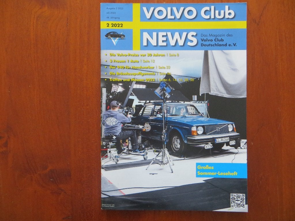 Volvo Club News 2 2022 940 Servicevagn, Volvo Prijslijst '92, Boeken, Ophalen of Verzenden, Nieuw, Volvo