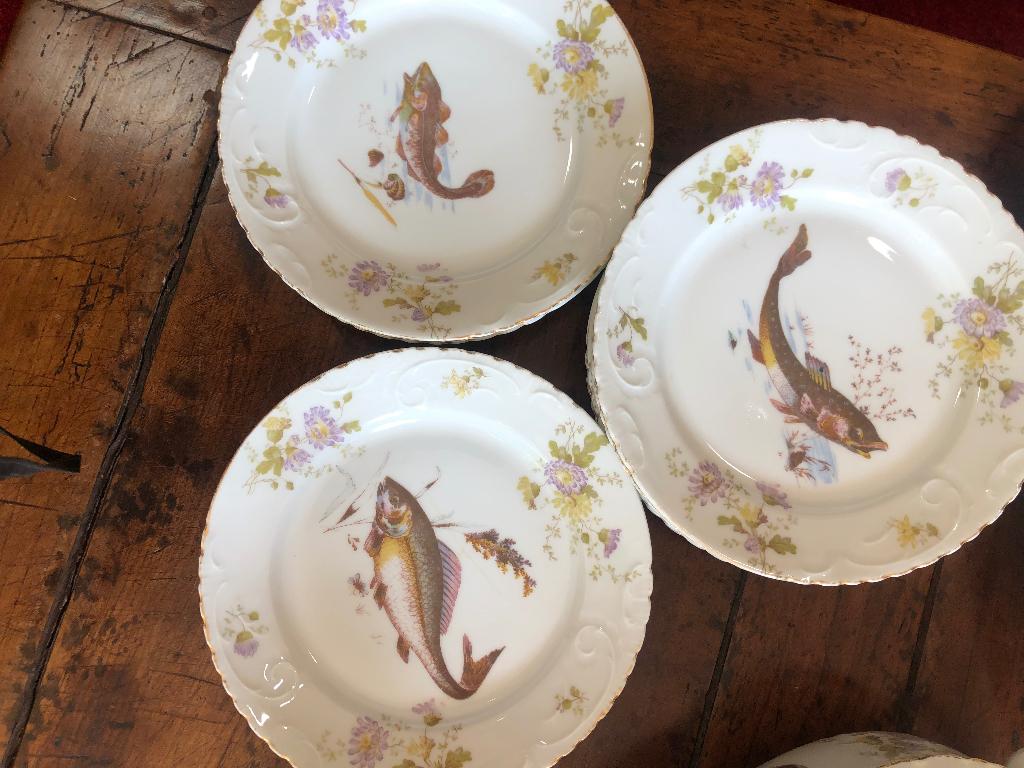 Antiek/ vintage vis-servies, Antiek en Kunst, Ophalen