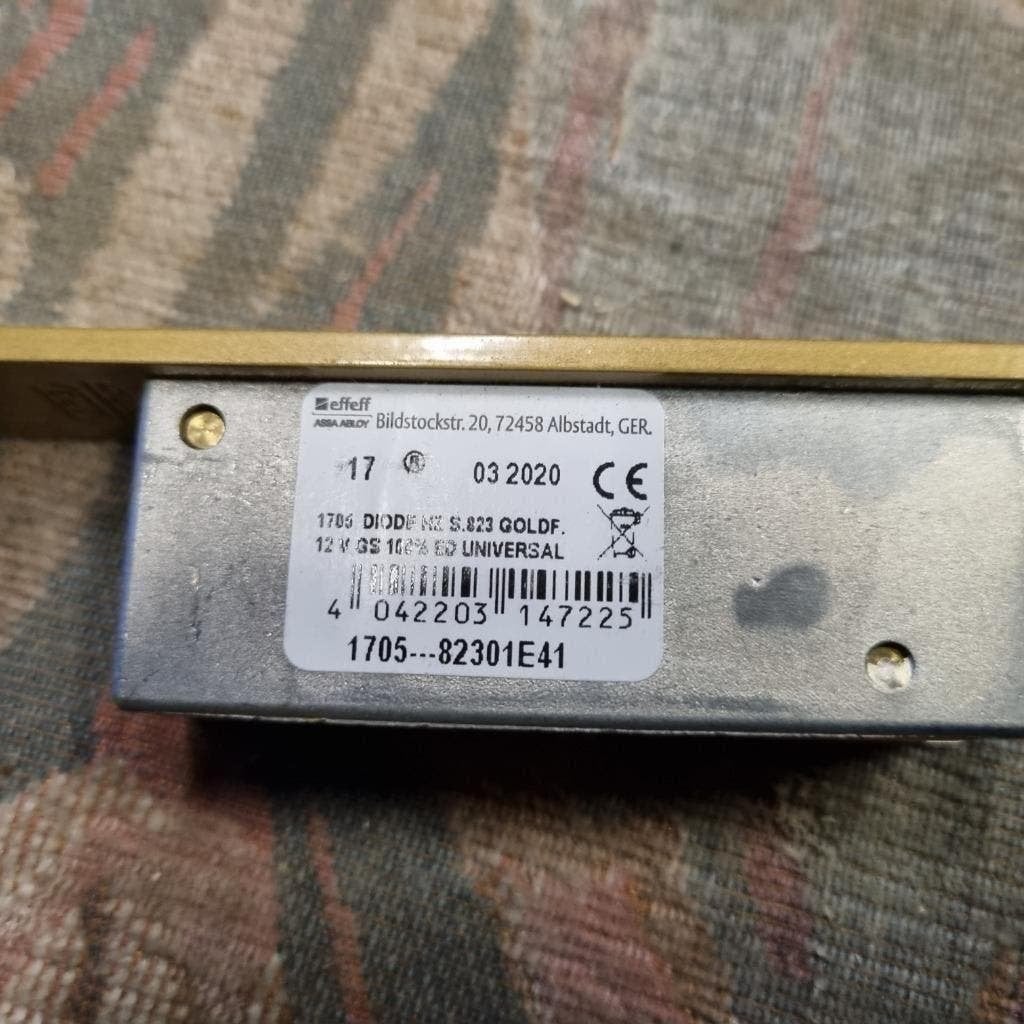 NIEUWE elektrische sluitplaat LIPS ASSA ALLOY 235 MM 12VOLT, Ophalen of Verzenden, Nieuw