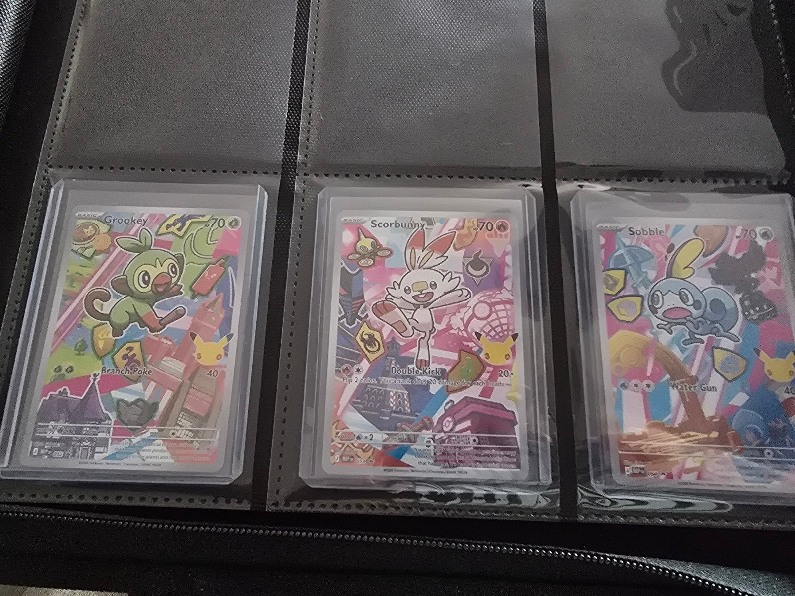 Pokémon Galar Starters: Grookey, Scorbunny, Sobble Kaarten, Ophalen of Verzenden, Zo goed als nieuw, Meerdere kaarten