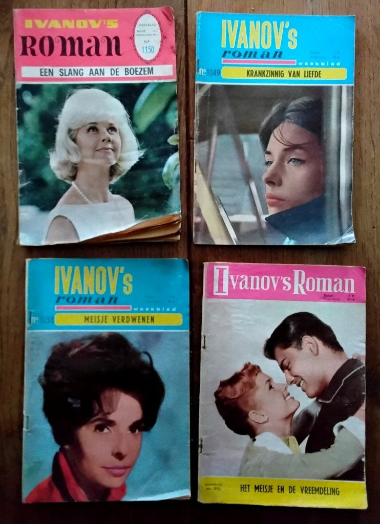 Vintage Ivanov's Roman - 4x, Boeken, Ophalen of Verzenden, Gelezen
