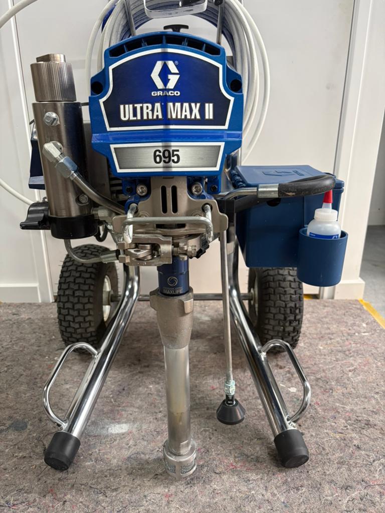 graco 695 ultra max 2 procontractor NIEUWSTAAT!, Ophalen of Verzenden, Zo goed als nieuw, Verfspuit of Verfpomp