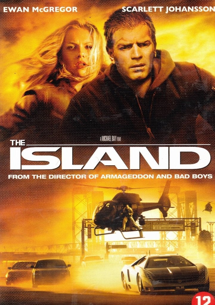 Island - Michael Bay ( Scarlett Johansson ), Engels, Nederlands, Actiethriller, Ophalen of Verzenden