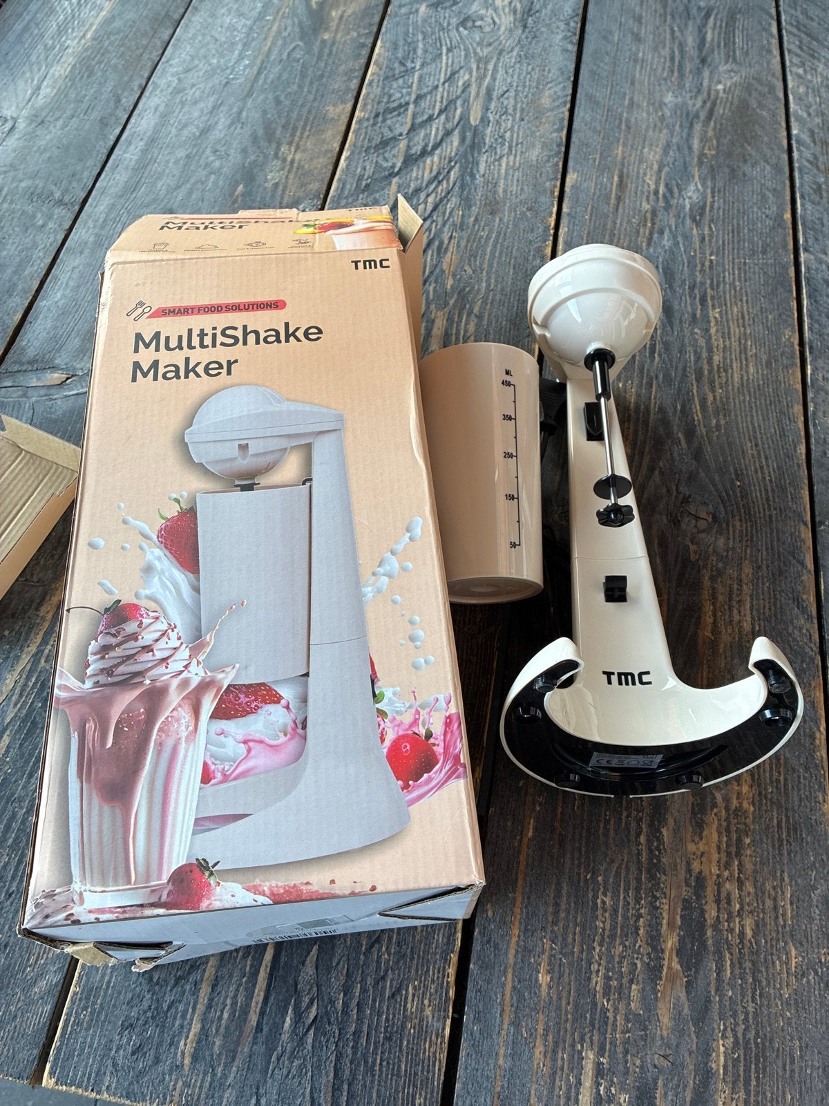 TMC MultiShake Maker - Milkshake en Smoothie Maker, Minder dan 1 liter, Ophalen of Verzenden, Nieuw, 1 snelheid